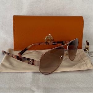 BRAND NEW Tory Burch Aviator Sunglasses